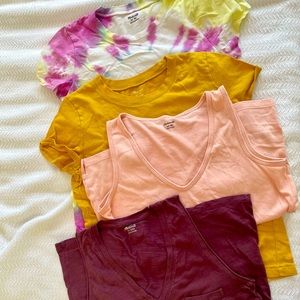 Bundle of Madewell Tanks and Tees